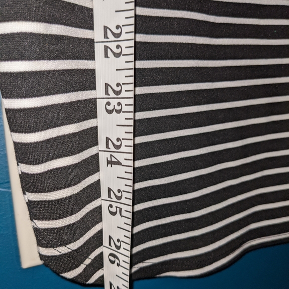Authentic G by Guess Striped Off the Shoulder Bodycon - Picture 7 of 15